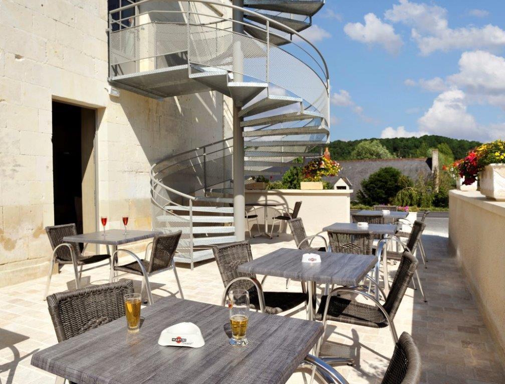 Hotel Auberge De La Bonde Logis Langeais Eksteriør billede
